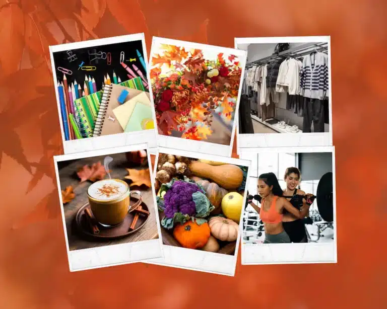 différentes photos pour illustrer les dates de septembre