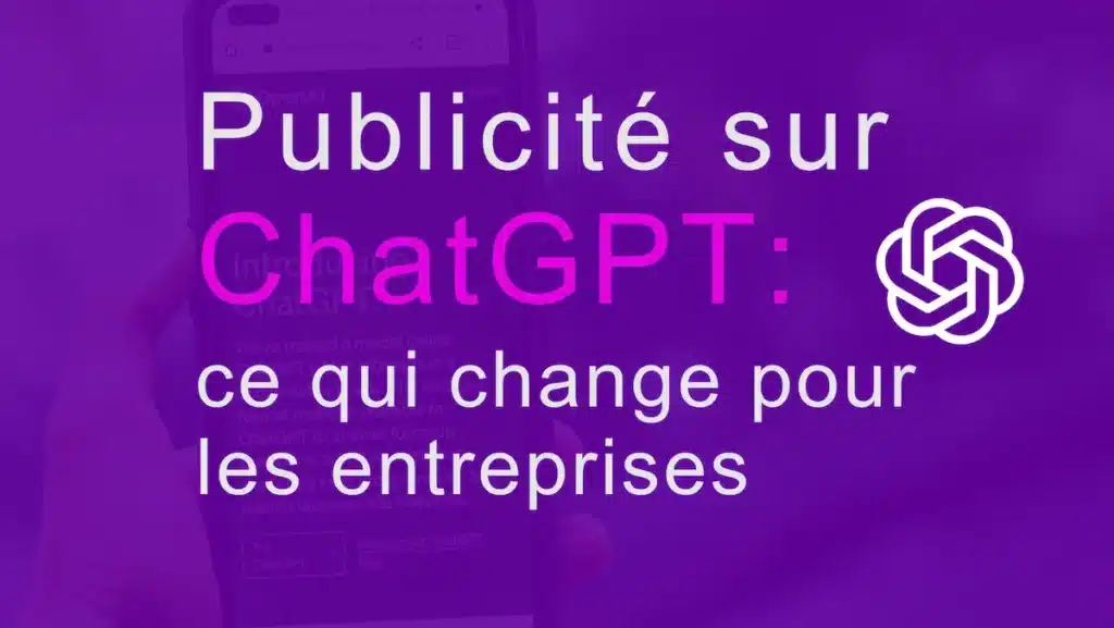 Publicité sur ChatGPT