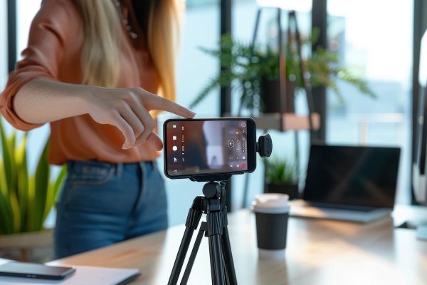 Création de contenus avec un smartphone